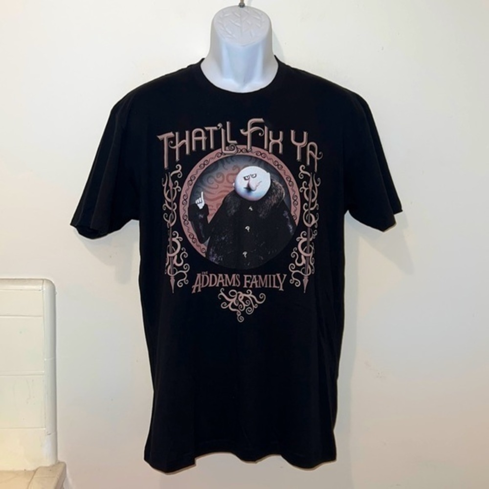Unisex The Adams Family/Uncle Fester “That’ll Fix Ya” Graphic Tee